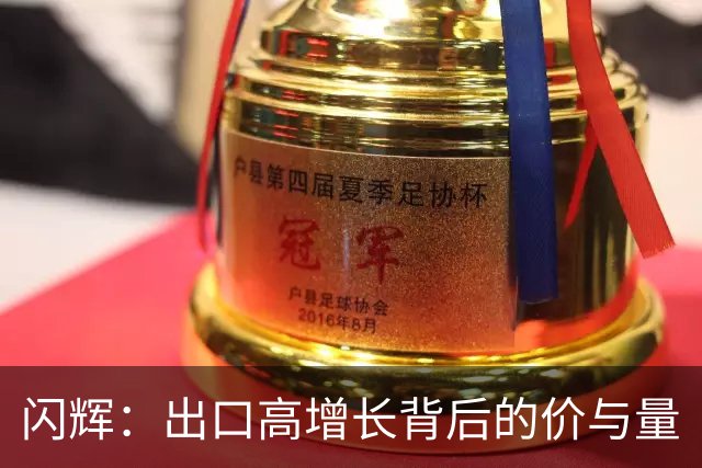 闪辉：出口高增长背后的价与量